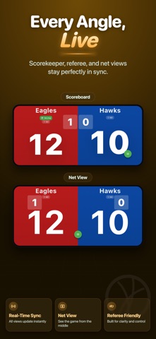 Footvolley Score & Board iPhone screenshot