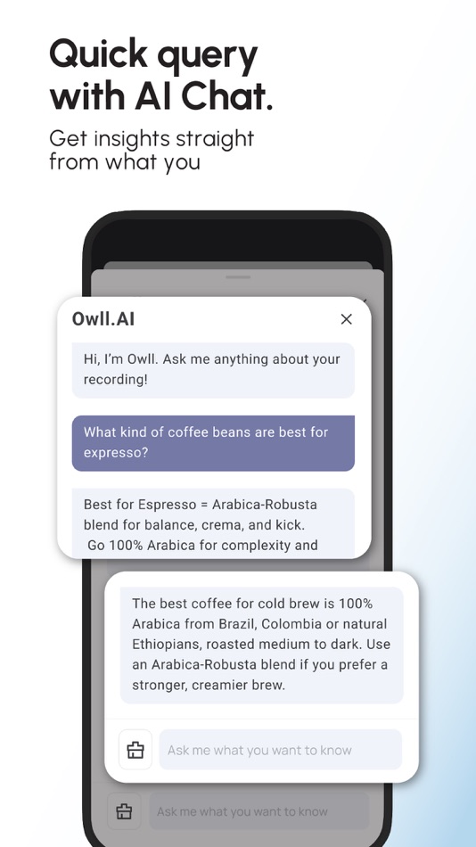 #7. Owll:AI Note Taker & Assistant (iOS) 来自: RAMBUTANAI PTE. LTD.