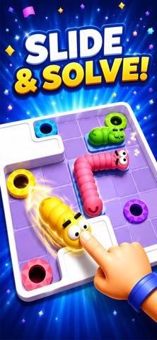 Worms Jam-Puzzle Solving Games Screenshot 2 of 5