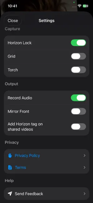 Horizon Lock Cam screenshot 2