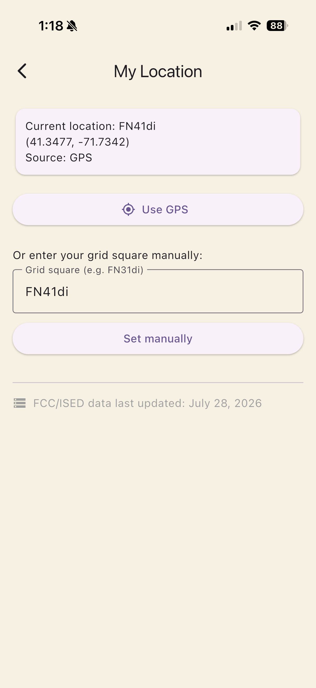 Offline ham Lookup screenshot 4