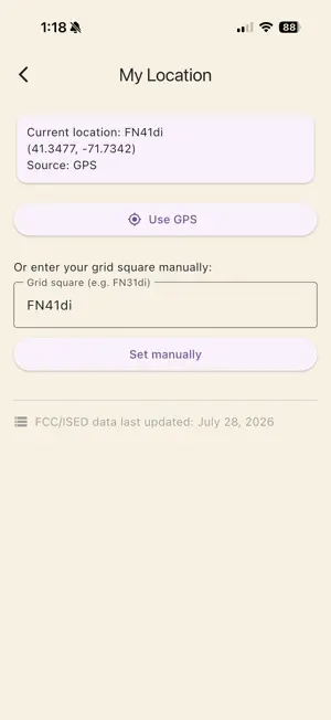 Offline ham Lookup screenshot 4