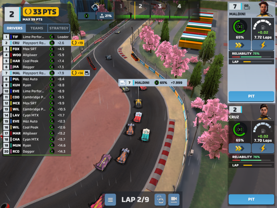 Motorsport Manager Online 2024 iPad app afbeelding 6