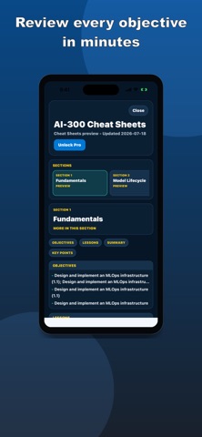 AI-300 Practice Test screenshot