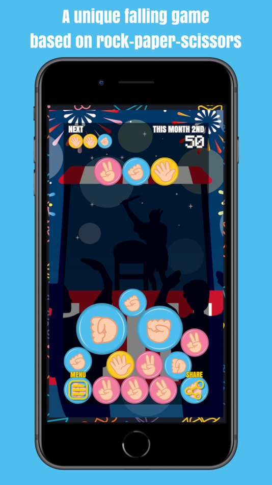 #1. Janken Drop : Fun Falling Game (iOS) Podle: KOJI SUDO
