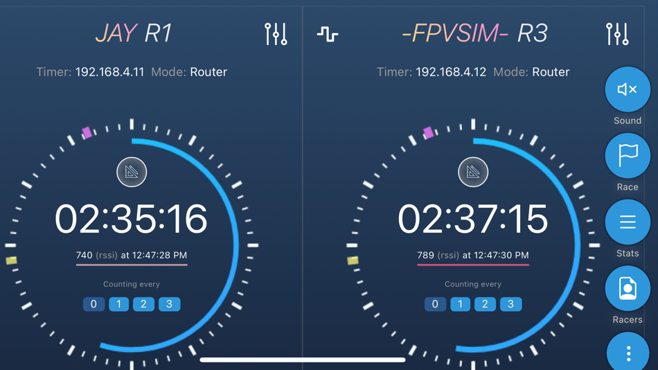 #3. FPVSIM-TIMER (iOS) 由: Jiahao Wang
