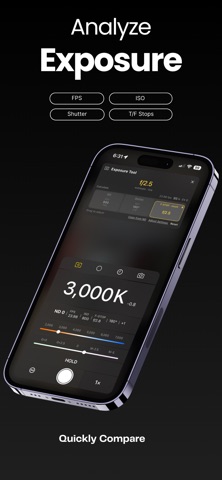 CineTemp App Store preview screenshot 3