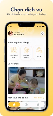 Nounou: Chăm trẻ chuyên nghiệp screenshot