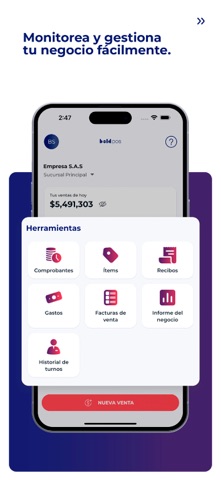 Bold - POS iPhone screenshot