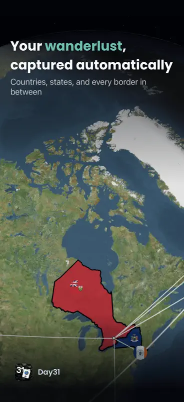 Day 31: Country Been Tracker screenshot 1 of 10