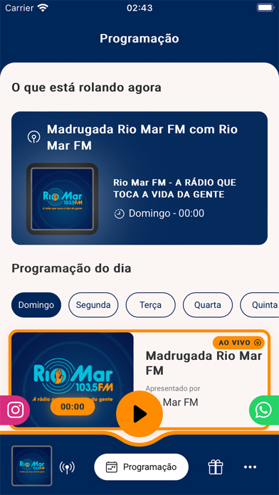 Rádio Rio Mar FM Screenshot