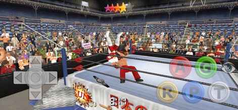 Wrestling Empire - Observe intricate wrestling moves and dynamic physics, showcasing the satisfying mastery of in-ring techniques and strategic combat.