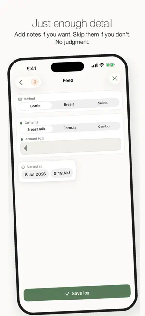Cradlo: Baby Tracker screenshot 4