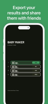 Race Timer - MTB Stopwatch screenshot 4