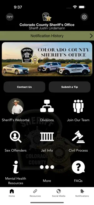 Colorado County Sheriff TX screenshot 1