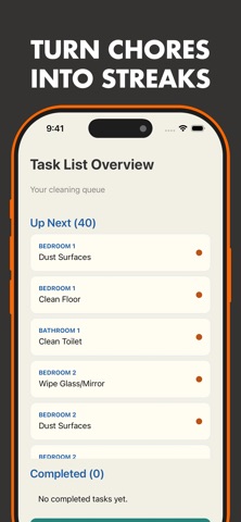CleanStreak Home screenshot
