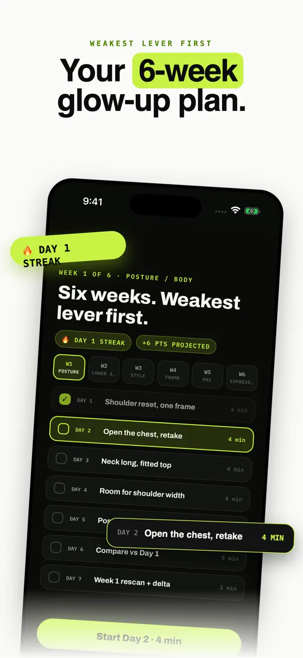 Screenshot #3 pour Mog Lab: AI Looksmaxxing Coach