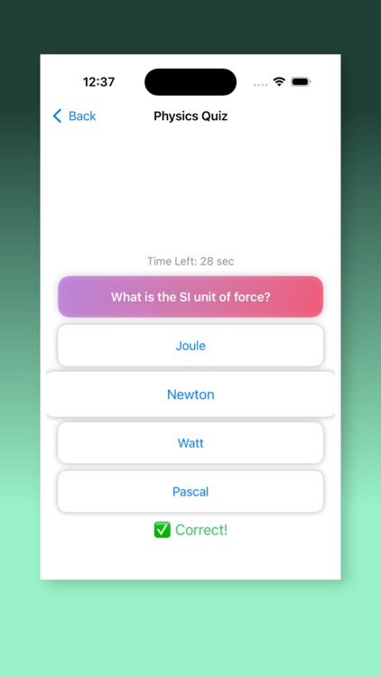 PhysiXQuizzer screenshot-4