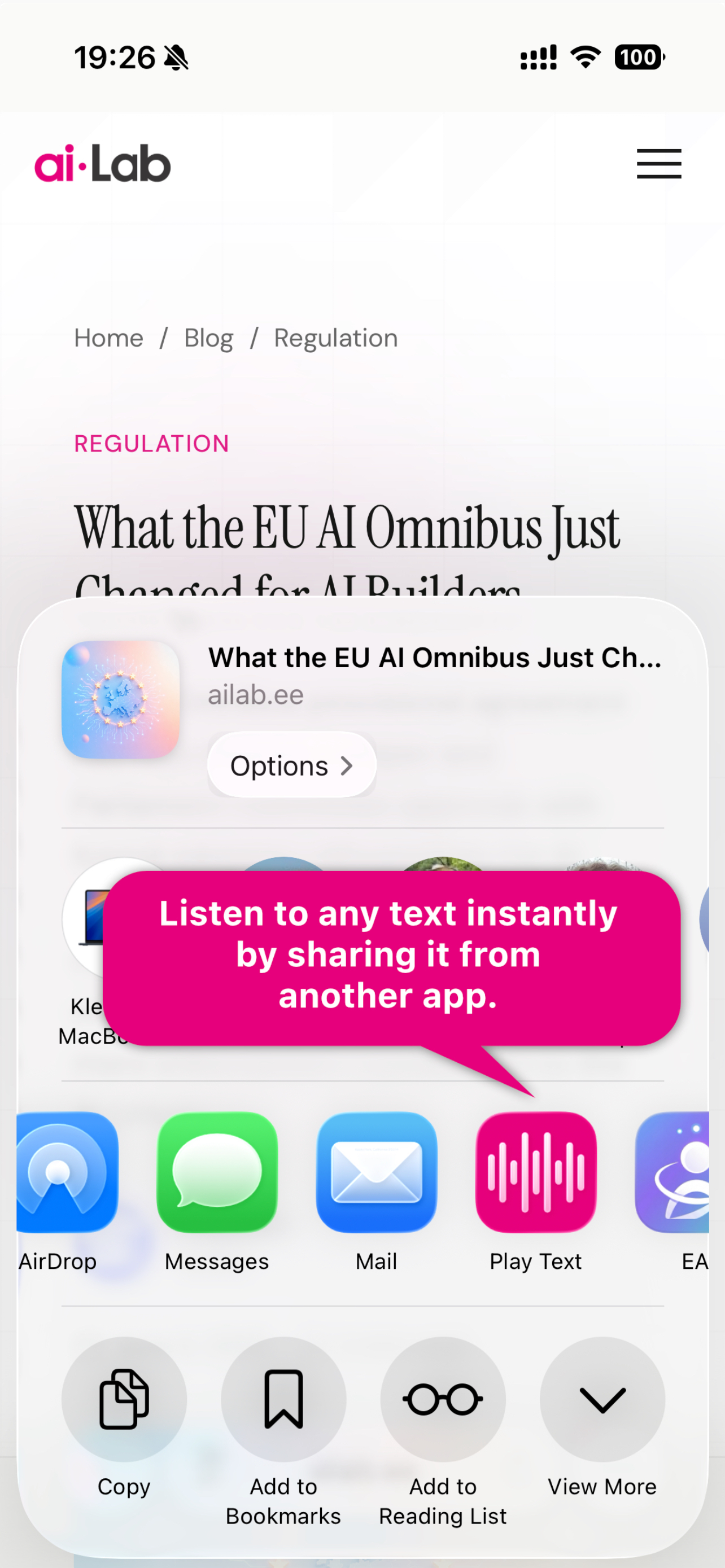 Play Text (TTS) screenshot 3