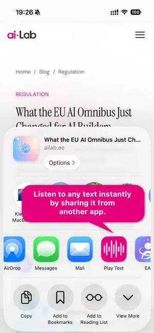 Play Text (TTS) screenshot 3