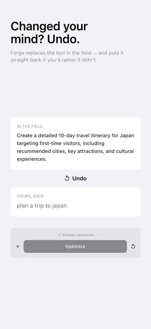 Forge: AI Prompt Keyboard screenshot 4