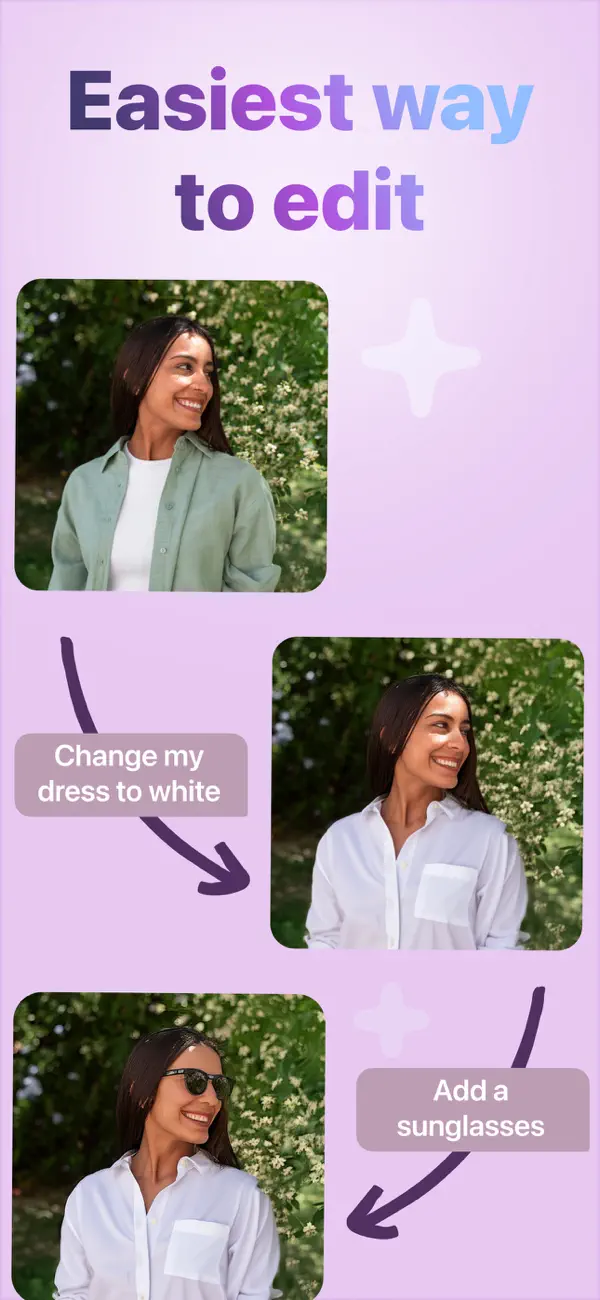Screenshot #2 pour Chatrix: Photo edit by Chat