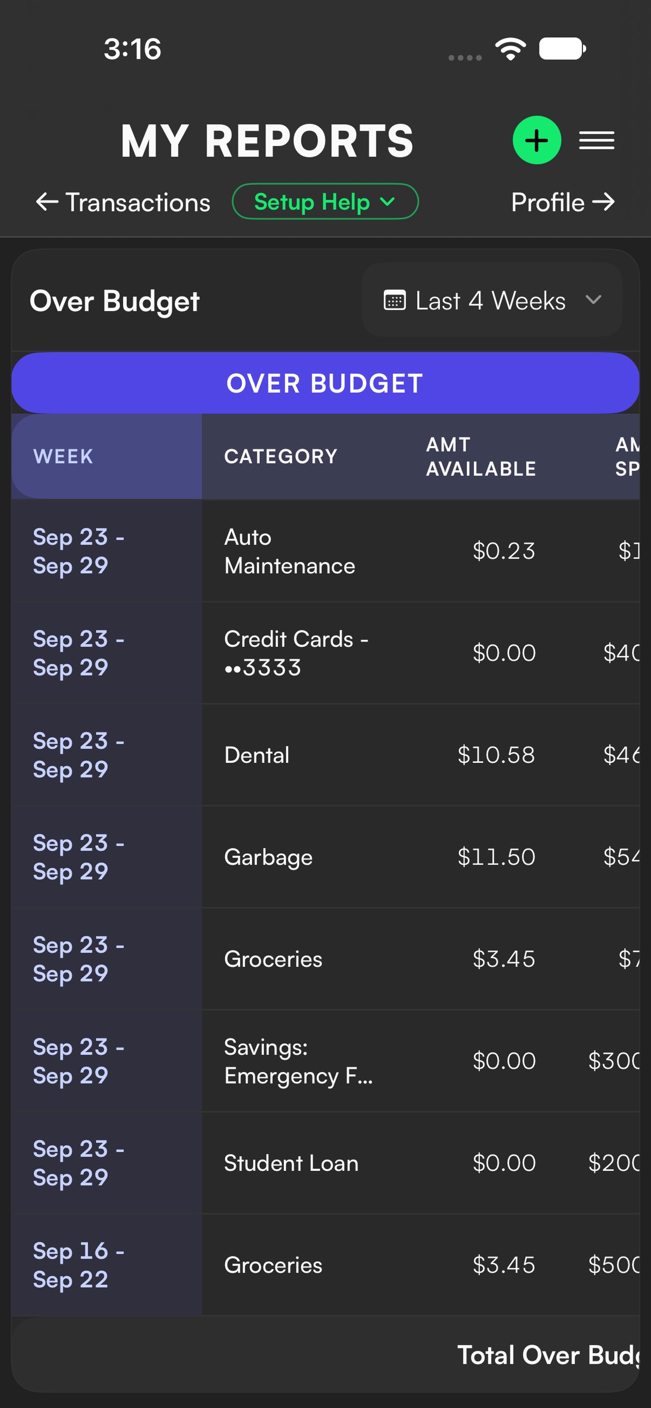 Screenshot 5 of WKLY: Weekly Budget
