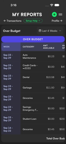 WKLY: Weekly Budget screenshot 5