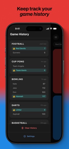 Scoreboard: Track Your Matches screenshot