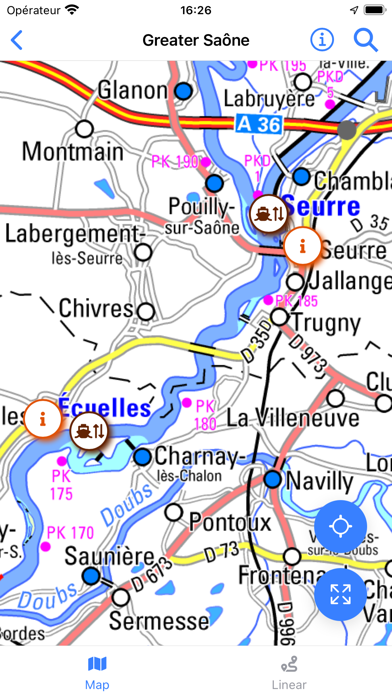 Canals - River tourism Screenshot
