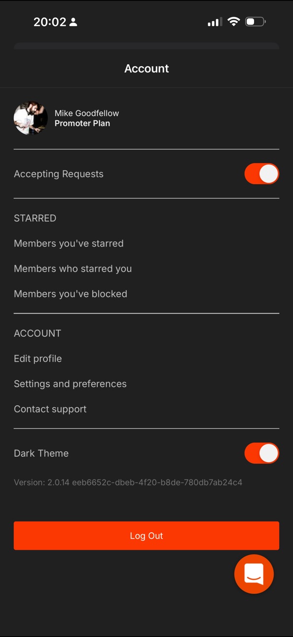 iPhone screenshot