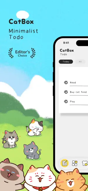 Cat Todo：AI & Tasks & Reminder screenshot 1