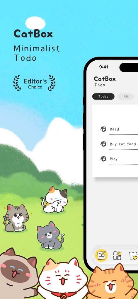 Cat Todo：AI & Tasks & Reminder - Productivity App | MWM