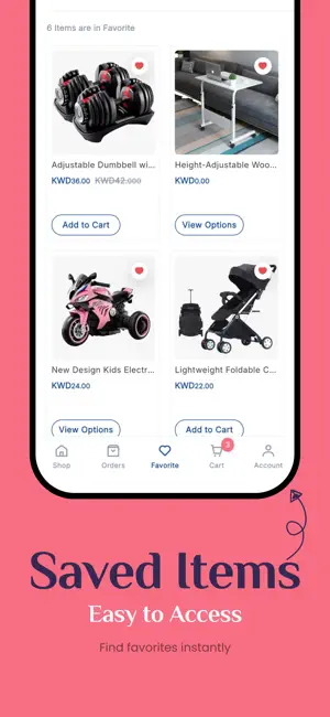 Kuwait Mart - Online Shopping screenshot 2