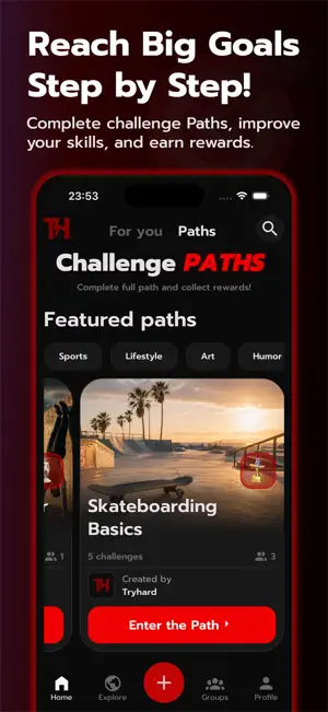 Tryhard: Challenges and Skills screenshot 1
