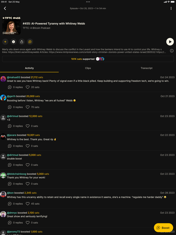 Screenshot #5 pour Fountain: Podcasts & Music