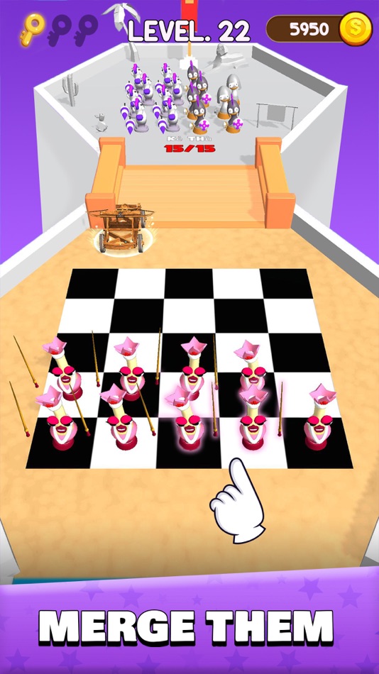 #5. Merge Queen Lore: Run Master (iOS) 由: Negaxy., JSC