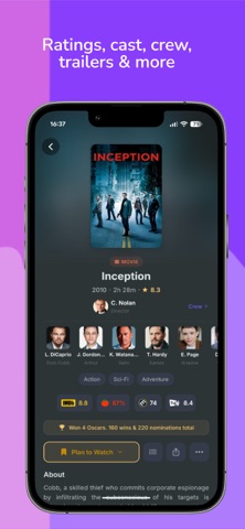 Refract - Movies, TV & Anime iPhone screenshot 2