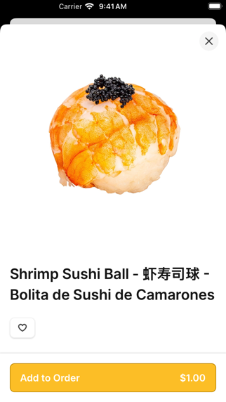 Bloop Bloop To Go iPhone screenshot 3 - Food & Drink app