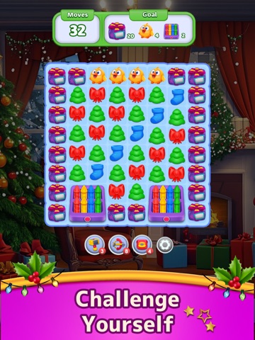 Christmas Home Design Game iPad screenshot