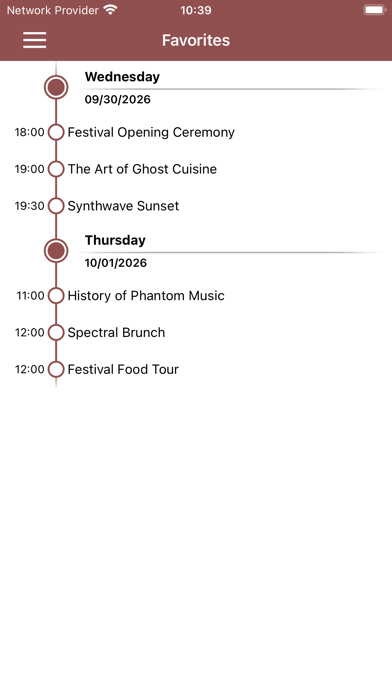 Screenshot #3 pour iFestivApp