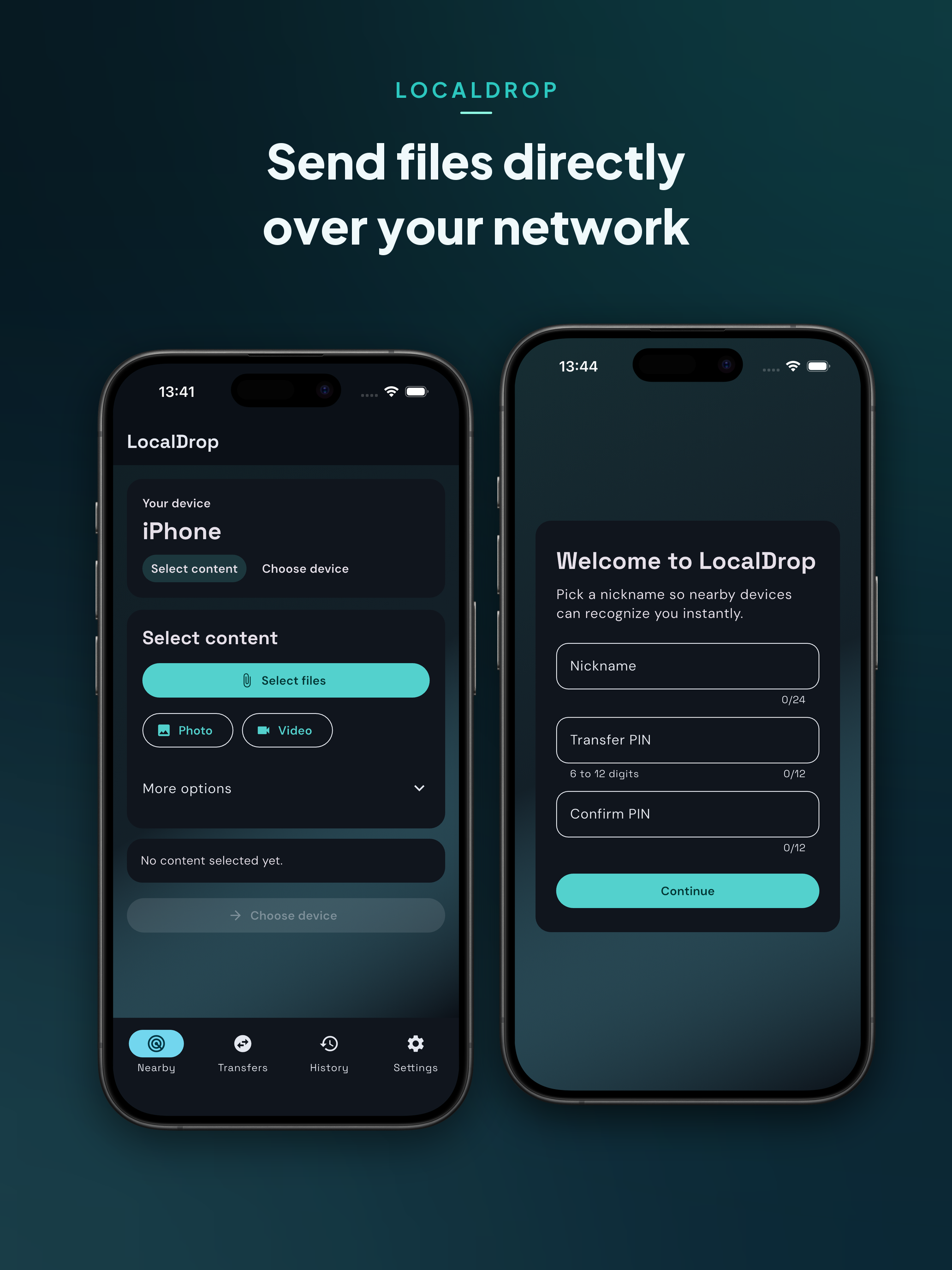 LocalDrop Nearby Share