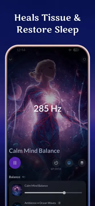 Healing Frequency Sleep Sounds: Screenshot 5 von 9