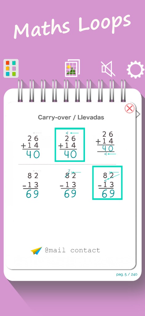 Math Loops Add & Subtract - Education App | MWM