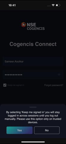 Cogencis Connect App screenshot