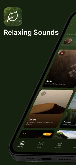 Environmentt: Relaxing Sounds screenshot 1