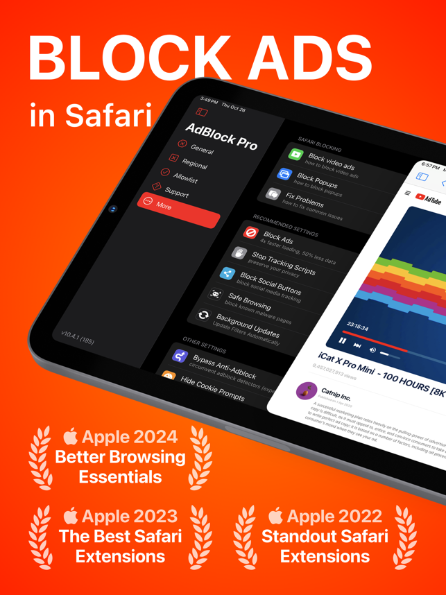 ‎AdBlock Pro for Safari Screenshot