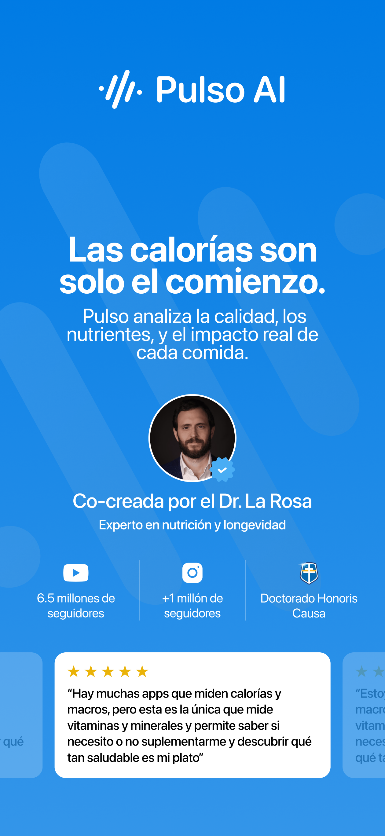 Pulso AI: Nutrición Saludable