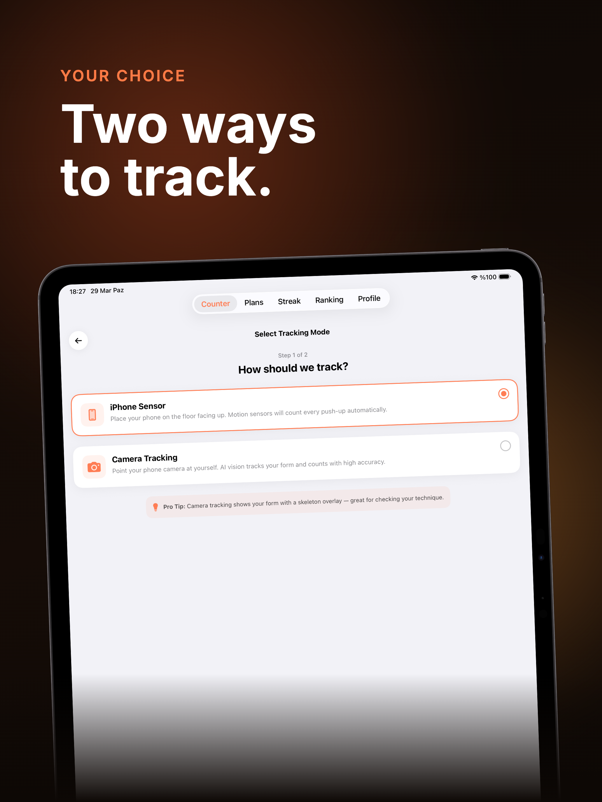 Push Up Counter: AI Tracker screenshot 11