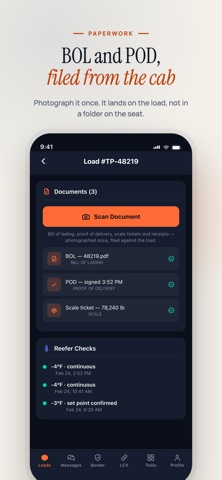 TruckerPro Driver iPhone screenshot